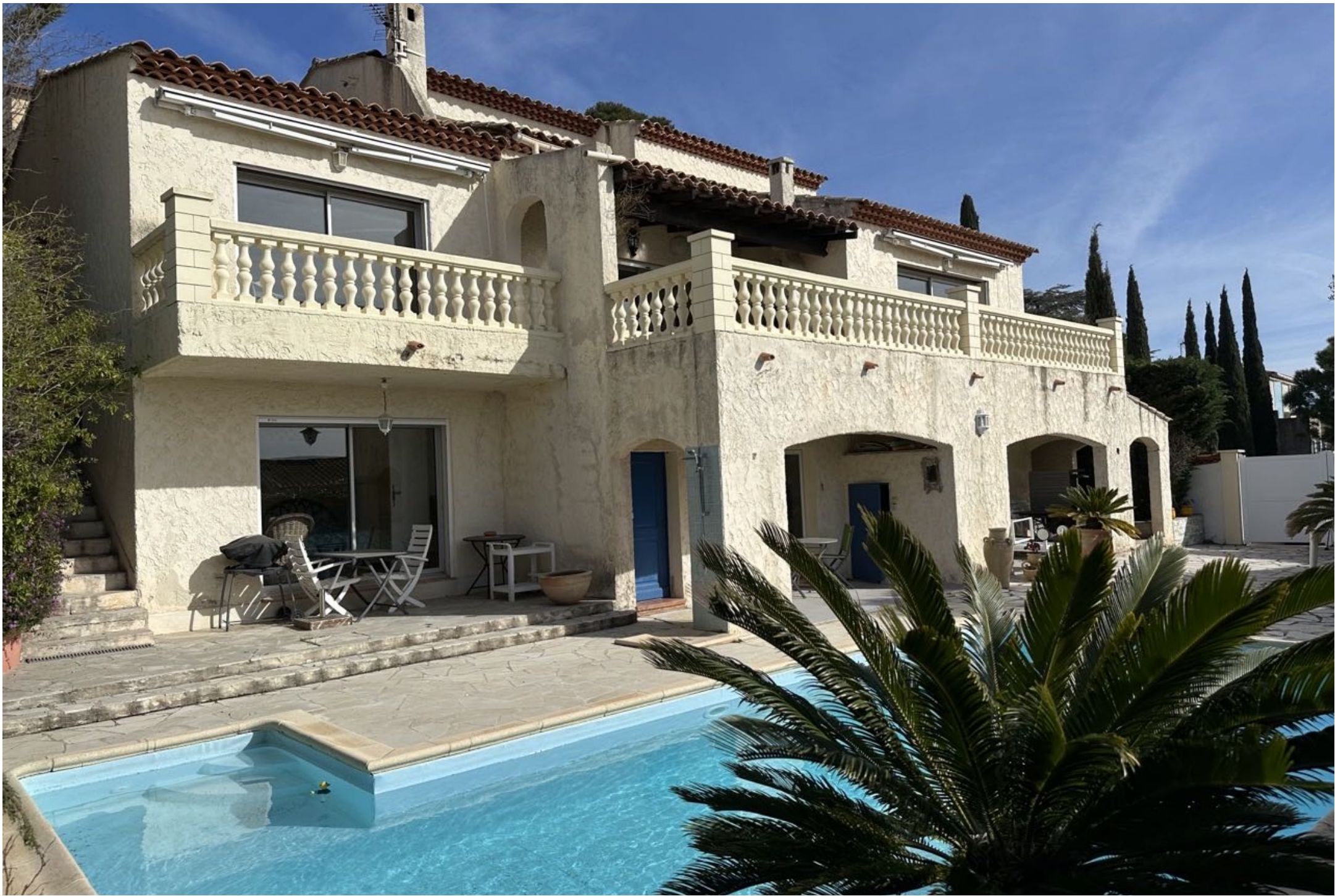 Villa provençale vue mer et rade — La Seyne-sur-Mer