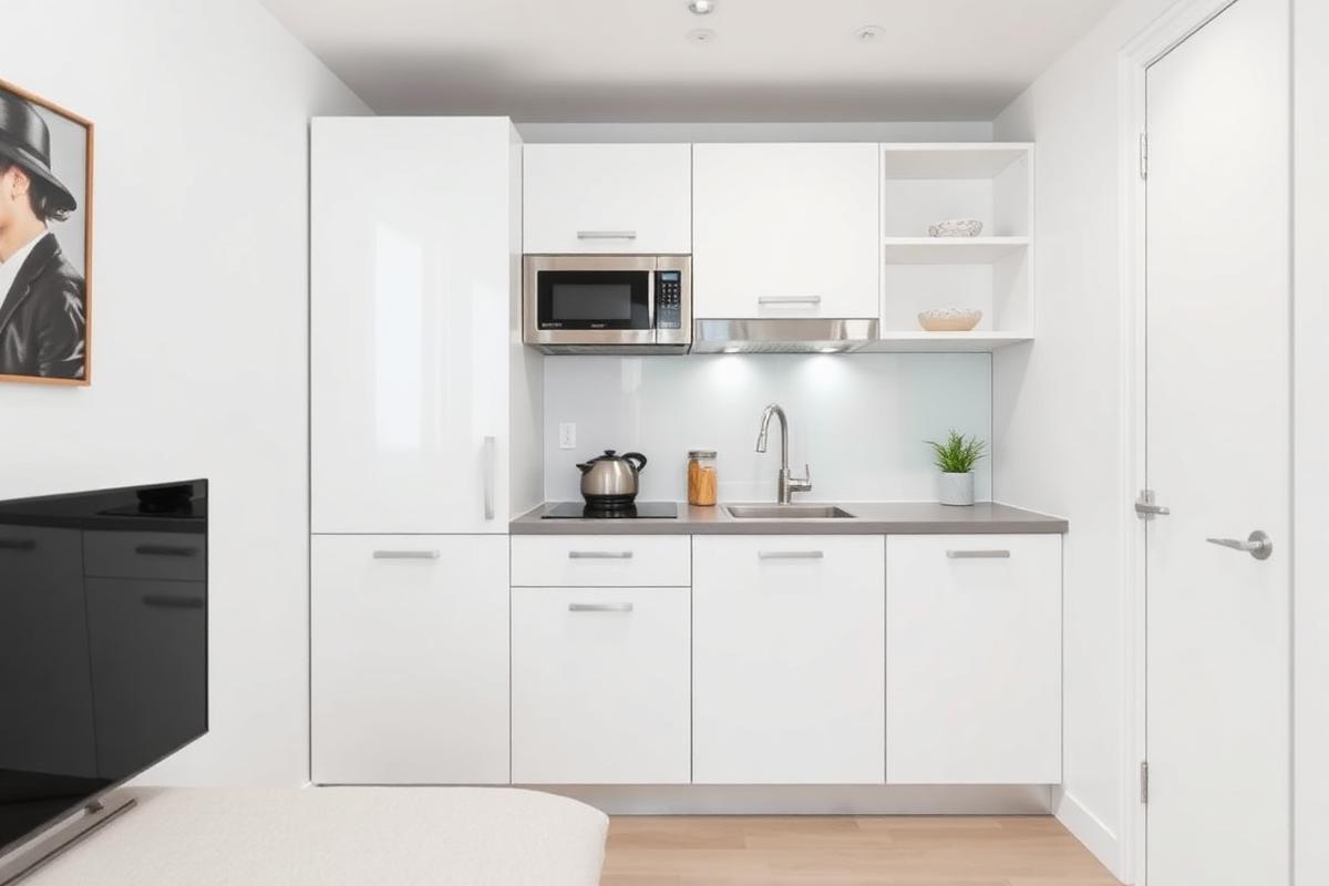Kitchenette équipée